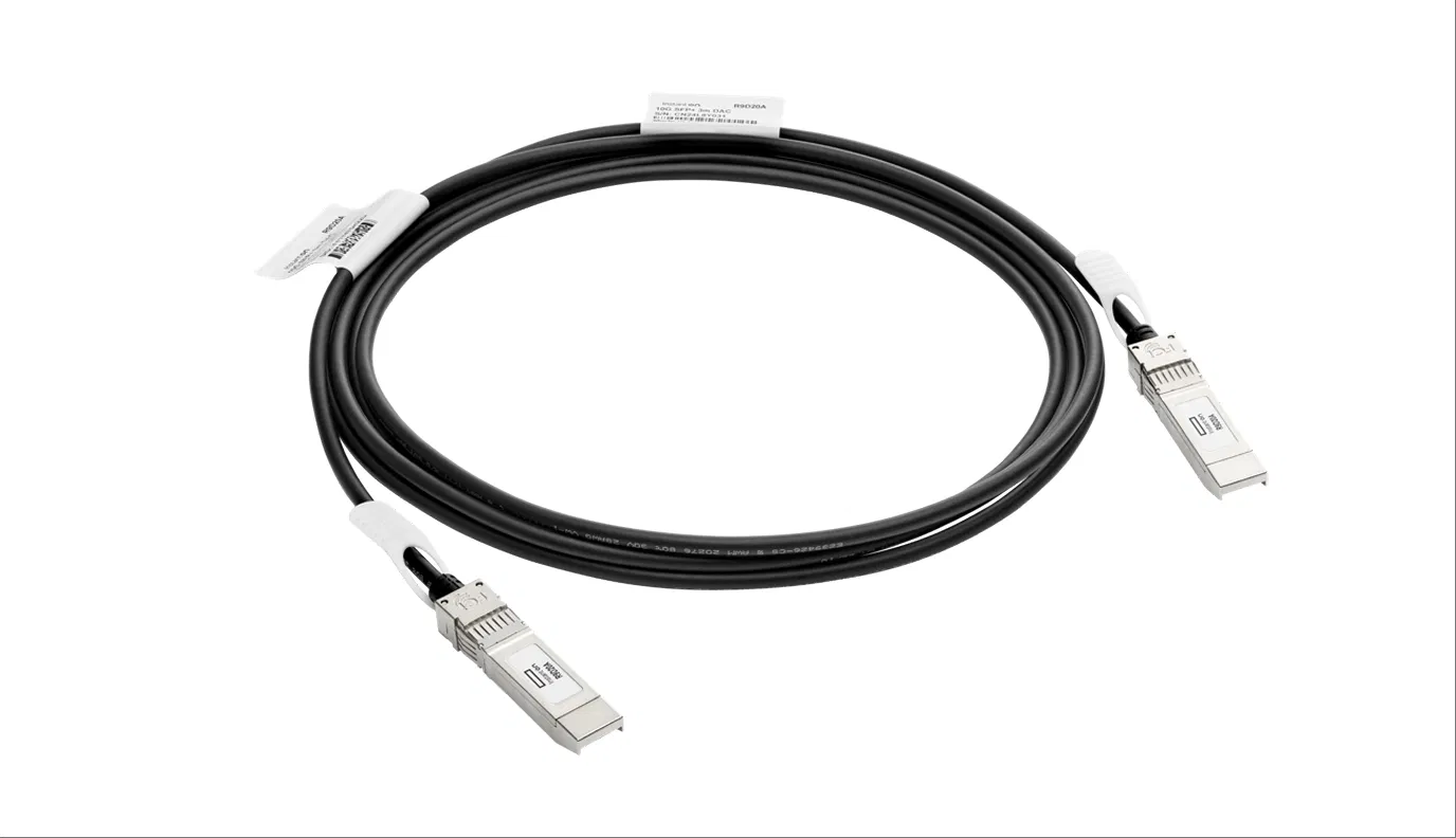 Hpe Aruba Networking 10g SFP+ to SFP+ 1m Direct Attach Copper Cable (J9281D) 0