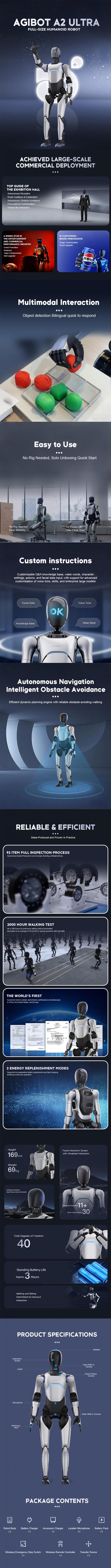 AgiBot A2 Ultra Full-Size Humanoid Robot 0