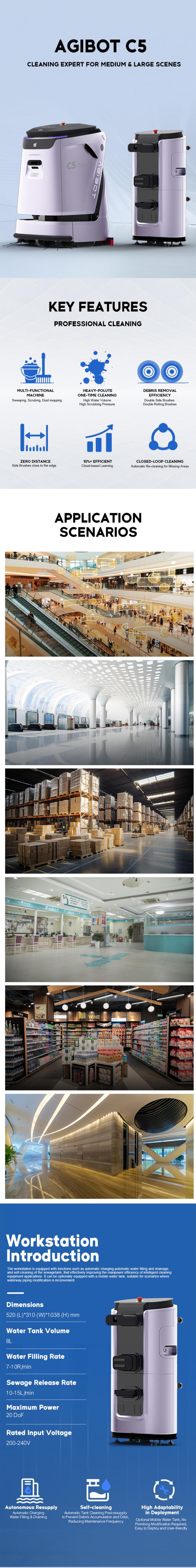 AgiBot C5 Cleaning Expert for Medium & Large Scenes 0