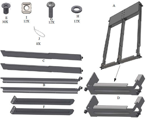 ODM Mellanox Optical Transceiver SFP MTEF-KIT-D For SN2100 SN2010 Systems