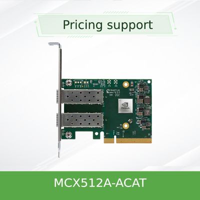 MCX512A-ACAT Mellanox ConnectX-5 EN Network Interface Card 10/25GbE Dual Port SFP28