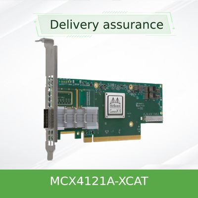 MCX4121A-XCAT mellanox network card 25Gbps SFP28 QSFP28 For Server