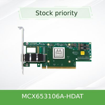 MCX653106A-HDAT Mellanox Network Card 200Gb/S 4*50Gb/S Ethernet Ports