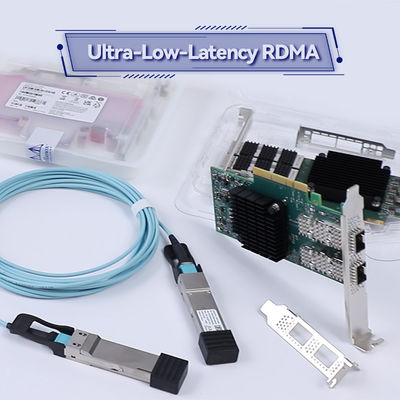 ConnectX-5 Ex VPI Adapter Mellanox Network Card EDR InfiniBand And 100GbE Dual Port QSFP28 MCX556A-EDAT