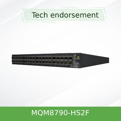 40 QSFP56 Ports Mellanox Quantum Hdr Infiniband  network Switch 200 Gbps MQM8790-HS2F(920-9B110-00FH-0D0)