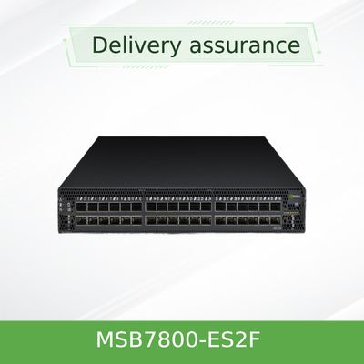 Mellanox network MSB7800-ES2F InfiniBand EDR 100Gb/S Switch System 36 QSFP28 Ports 1U