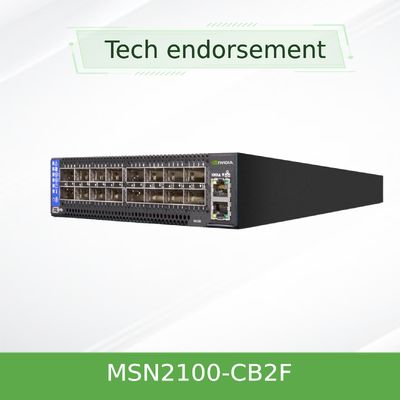 MSN2100-CB2F Mellanox Network Switch 100 Gigabit Ethernet GbE