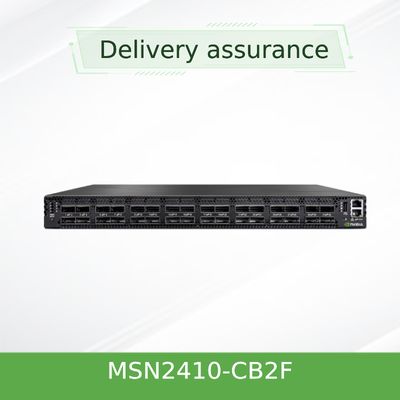 MSN2410-CB2F Mellanox Network Switch Ethernet With Onyx 18 SFP28 And 4 QSFP28 Ports