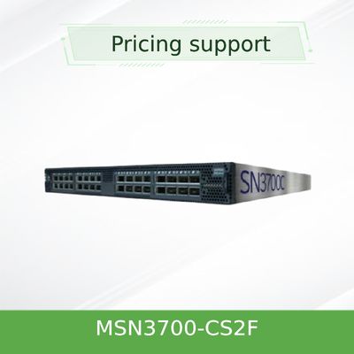 MSN3700-CS2F Spectrum-2 Based 100GbE 1U Open mellanox network Switch with Onyx 32 QSFP28 Ports