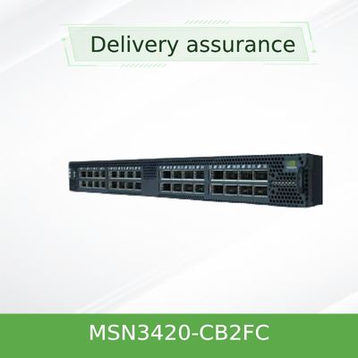 25GbE/100GbE 1U Mellanox Network Switch MSN3420-CB2FC Spectrum-2 Based