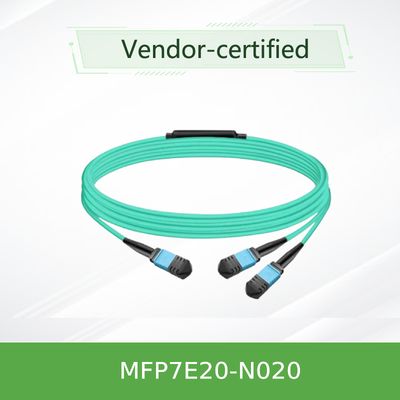 Nvidia Mfp7e20-Nxxx Optical Multimode Splitter Fiber Cable Mfp7e20-N020 Mmf, MPO12 APC to 2xmpo12 APC