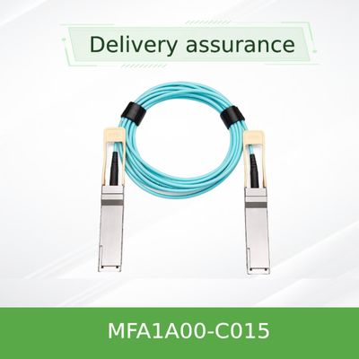 100GbE QSFP LSZH Mellanox AOC Ethernet Cable MFA1A00-C015 15m