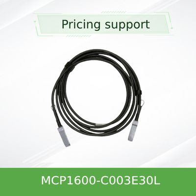 Ethernet Mellanox Qsfp DAC Cable MCP1600-C003E30L 100GbE 3m