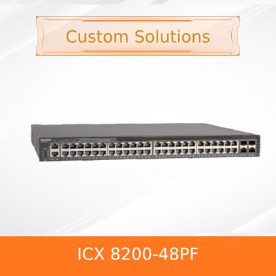 Ruckus Icx 8200-48PF Managed Switch for Reliable Data Transmission