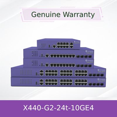 Extreme Network X440-G2-24t-10ge4 Ethernet Switch 16532 Series with Snmp Function Extreme Xos