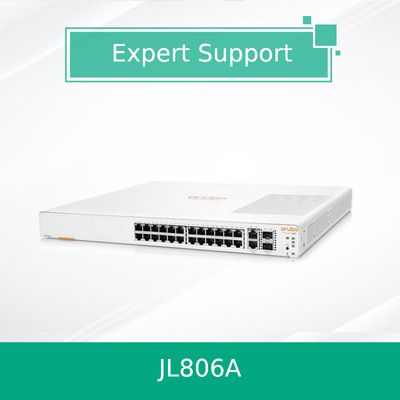 New Original Hpe Networking Instant On Switch 24p Gigabit 2p 10gbt 2p SFP+ 1960 (JL806A)