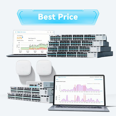 Original New Cisco C9200L-24t-4G-E 9200 Series 24-Port 10/100/1000 + 4X1g SFP Network Switch