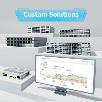New Original C9200L-48t-4X-E Network Switch, L3, Managed, 48 X 10/100/1000 + 4 X 10 Gigabit SFP+ (uplink)