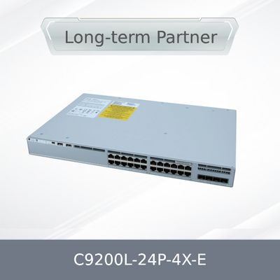New Original C9200L-24p-4X-E Network Switch 9200 Series 24-Port Data 4X10g Uplink Kilomega Poe Switch C9200L-24p-4X-E in Stock