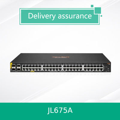 HPE Aruba CX 6100 JL675A 48-Port Gigabit PoE+ Switch | 370W Class 4 | 4x SFP+ | Managed Layer 2