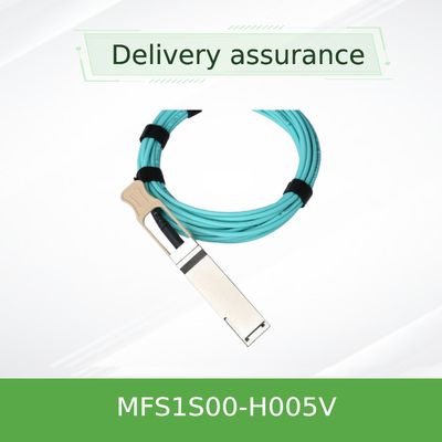 NVIDIA MFS1S00-H005V 200Gb/s QSFP56 Active Optical Cable - 5m High-Speed Data Center Network Card