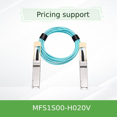 mellanox  MFS1S00-H020V 20m 200Gb/s QSFP56 Active Optical Cable Long-Reach Data Center Interconnect Solution