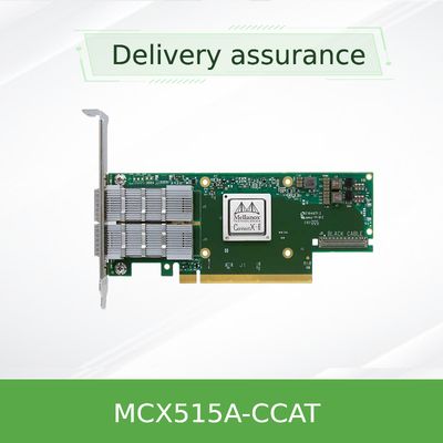 100GbE InfiniBand Mellanox Network Card Adapter MCX515A-CCAT EN 10 25 40 50 Oe Speeds