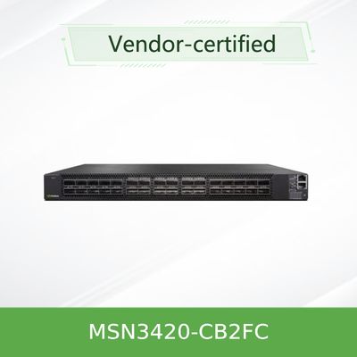 Mellanox Network Switch OEM 25GbE/100GbE Mellanox Open Source Ethernet Switch MSN3420-CB2F