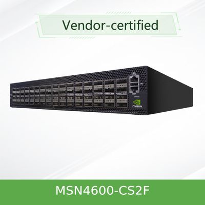 Spectrum-3 Based Mellanox Network Switch Sn4600c Open Network Switch MSN4600 - CS2F With Onyx