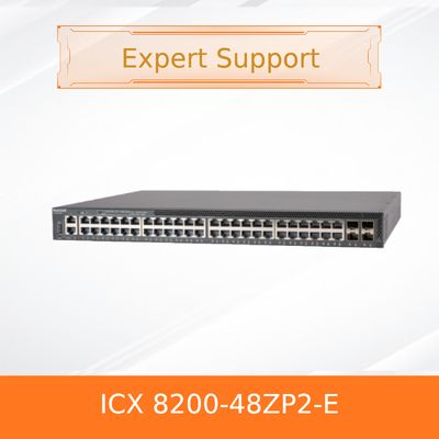 RUCKUS ICX8200-48PF2-E Stackable Access Switch