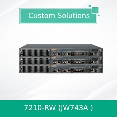 China 2XCombo 4XSFP 512 AP Aruba Wireles Controller Aruba Networks 7210-RWJW743A for sale