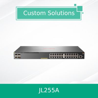 HPE Aruba Networking 2930f 24G Poe+ 4SFP+ Switch JL255A