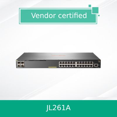 HPE Aruba Networking 2930f 24G Poe+ 4SFP 370W Switch (JL261A)