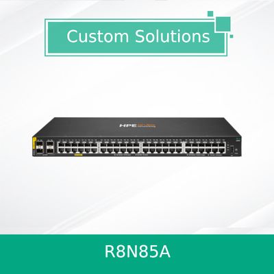 HPE Aruba Networking Cx 6000 48g Class4 Poe 4SFP 370W Switch (R8N85A)