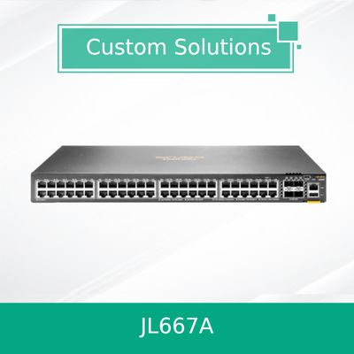 Jl660A/Jl662A/Jl665A/Jl667A/Jl675A/Jl676A Enterprise Switches Original Brand New Cx 6300f (JL667A)