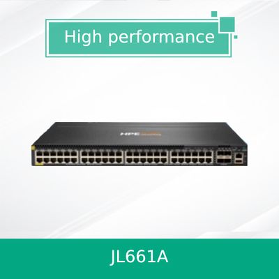 HPE Aruba Networking Cx 6300m 48-Port 1gbe Class 4 Poe and 4-Port SFP56 Switch (JL661A)