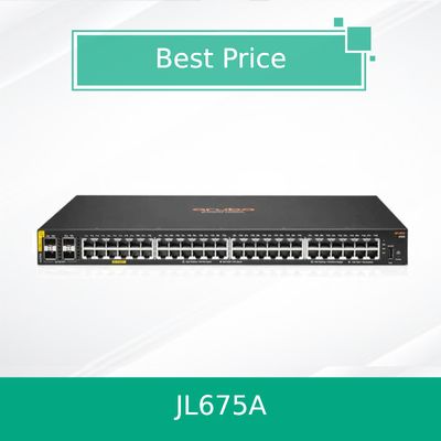 HPE Aruba Networking Cx 6100 48g Class4 Poe 4SFP+ 370W Switch (JL675A)