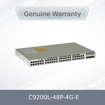 China C9200L-48p-4G-E Network Switch New and Original 9200L 48-Port Poe 4 1g SFP Uplink Switch for sale