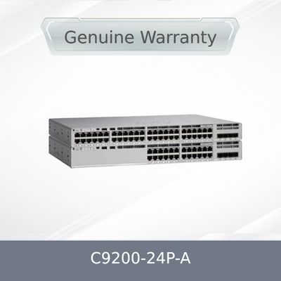 C9200-24p-a 24-Port Poe+ Switch with Network Advantage