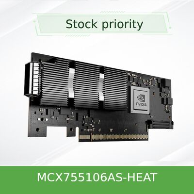 NVIDIA ConnectX-7 MCX755106AS-HEAT: 400G Dual-Port Smart Network Adapter