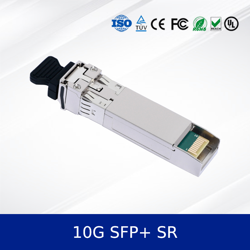 Optical Transceiver Module Ethernet 10GB/S 850nm 300m SFP+ 10G-SR Commercial Grade