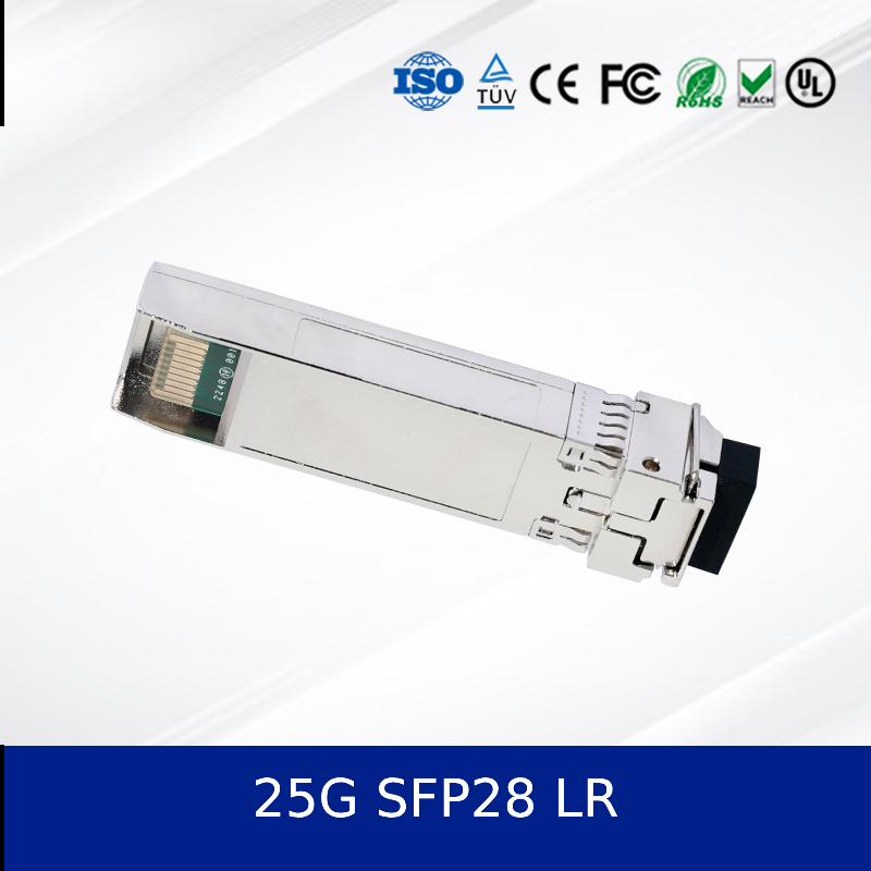 Optical transceiver module 25G SFP28 LR BIDI Transceiver 15km Single Mode LC Simplex