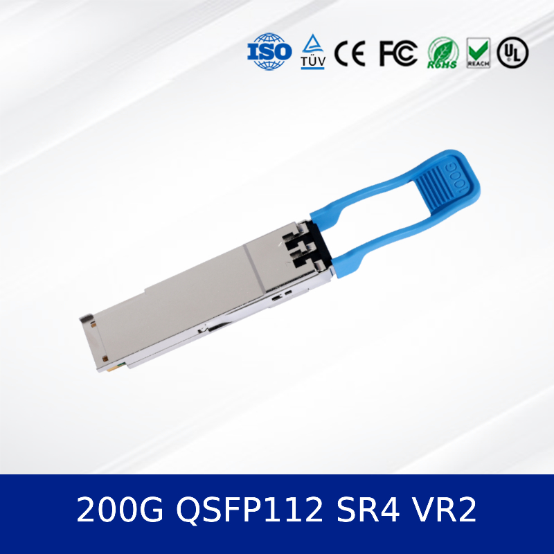 High-Speed 200G QSFP112 SR4 VR2 Transceiver for Data Centers Large Quantity of Spot Goods