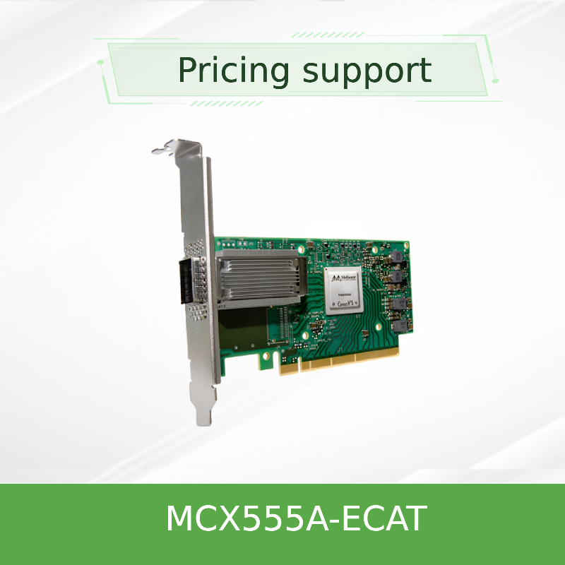 High-Speed Connectx-5 EDR Adapter Card for 100GB/S Networking MCX555A-Ecat