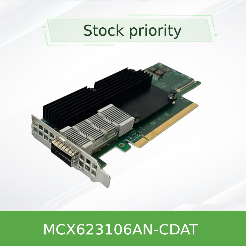 QSFP56 Mellanox Ethernet Adapters NIC ConnectX-6 Dx EN 100GbE Network Card MCX623106AN-CDAT