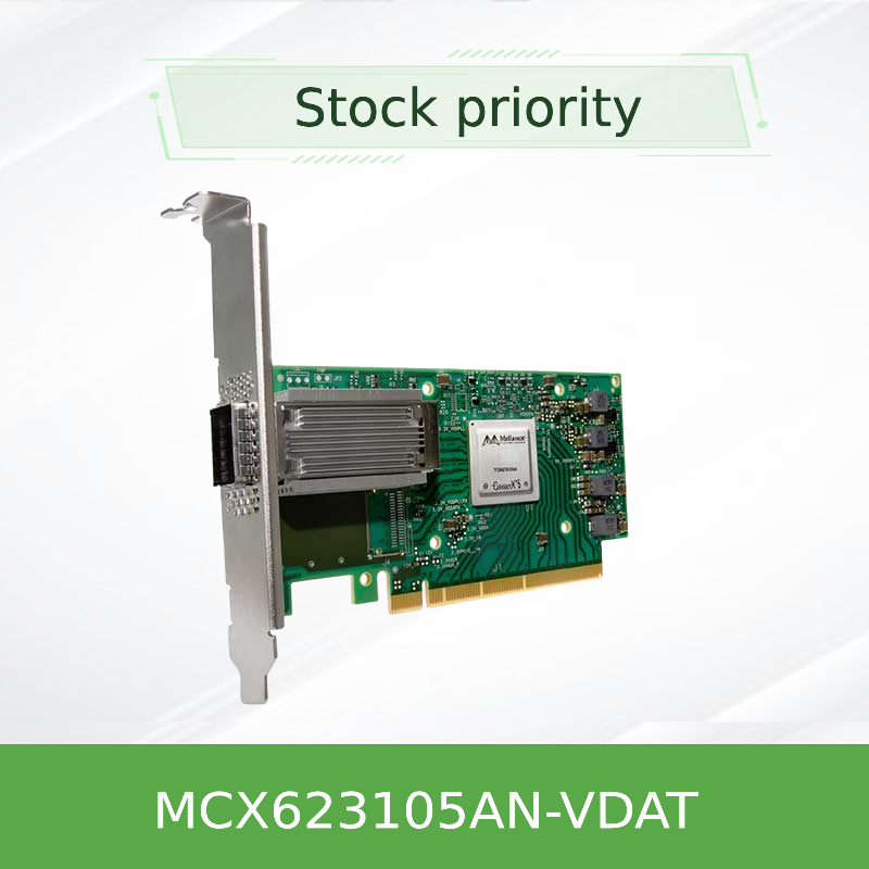 ConnectX-6 DX EN Interface Mellanox Network Card MCX623105AN-VDAT 100GbE Dual Port QSFP56