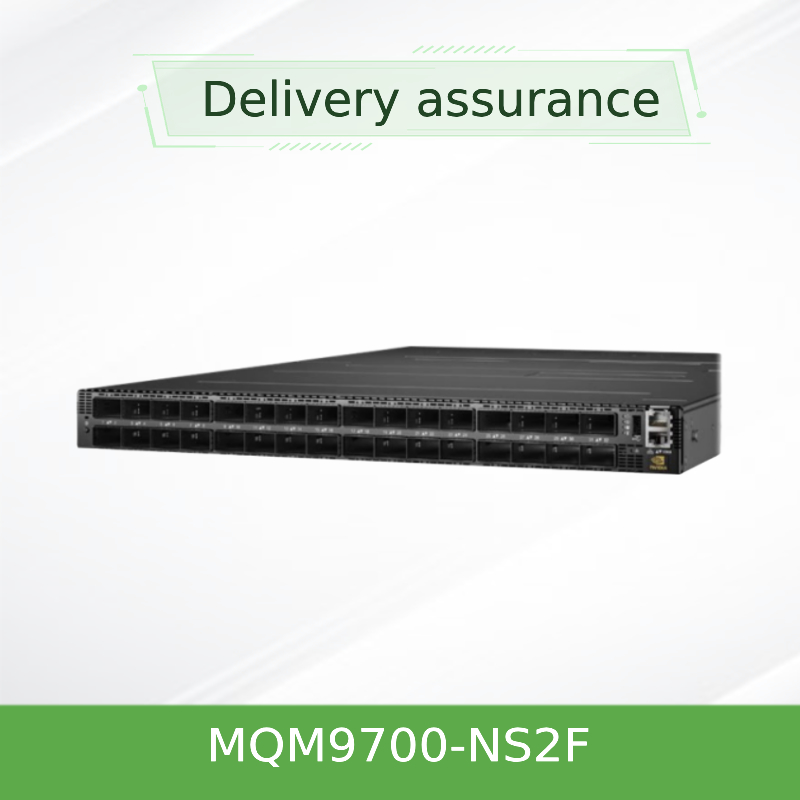 Quantum-2 QM9700 Mellanox Infiniband network Switch 64-Port Non-Blocking Managed NDR 400Gb/S MQM9700-NS2F(920-9B210-00FN-0M0)