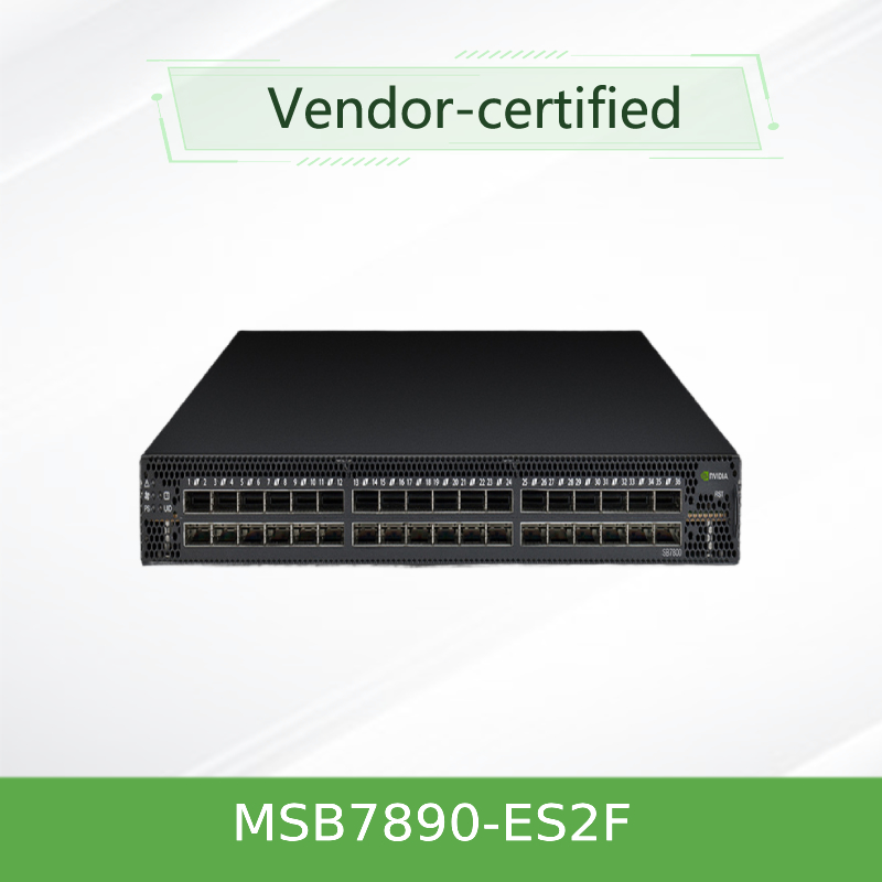 MSB7890-ES2F Mellanox Network Switch 36 port for hpc switch