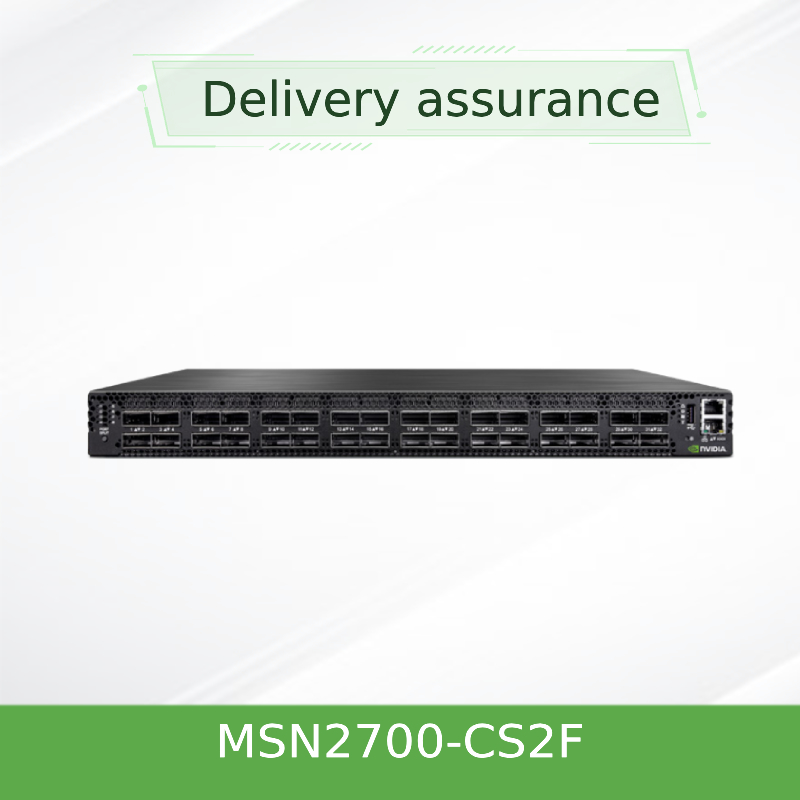 MSN2700-CS2F Mellanox Switch Spectrum Based 32 Port 100GbE Open Ethernet Platform
