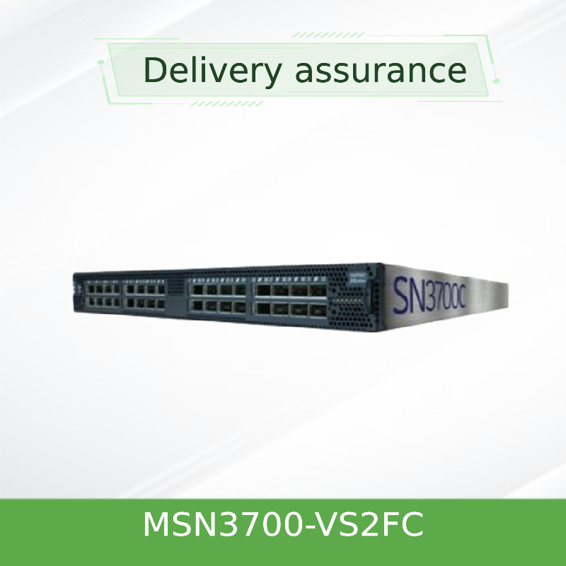 2 AC PSUs Mellanox Open Network Switch Cumulus Linux Switch MSN3700-VS2FC 200GbE 1U